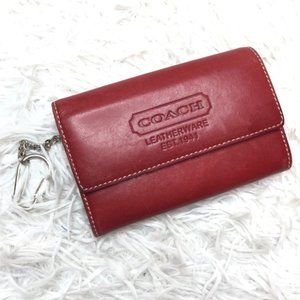 Vintage Coach Leather Coin Wallet